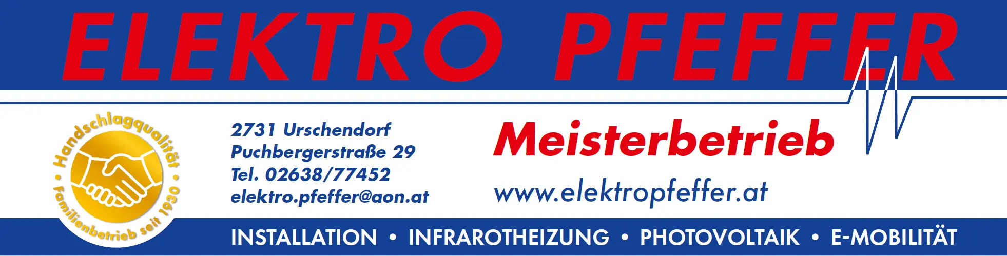 Banner der Startseite